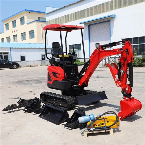 YFE18Max mini ekskavatorius